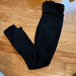 Hollister high-rise crop Jean leggings